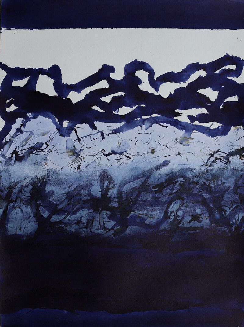 Imaginaire 5 - a Paintings by Sandrine Grimaud-Lebeaux